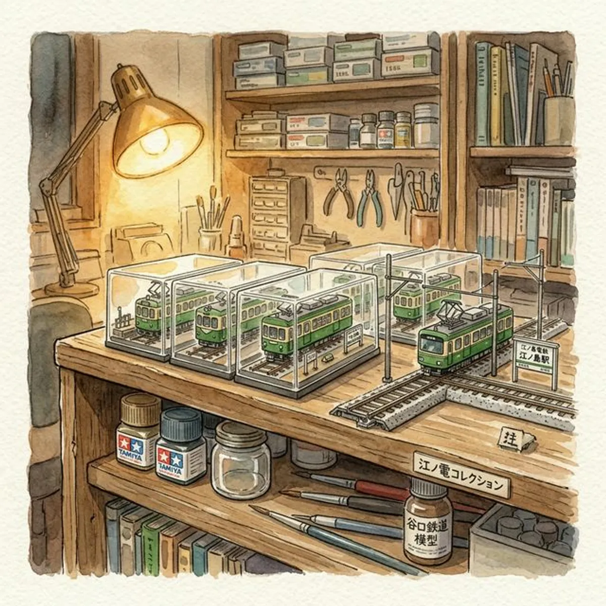 N 軌江之電模型收藏