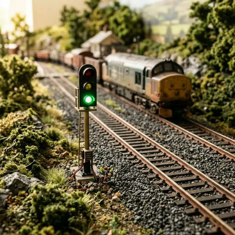 鐵道模型信號系統