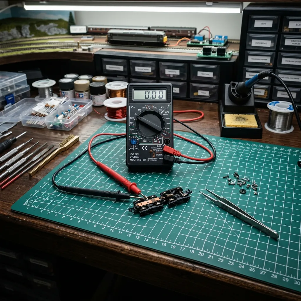 鐵道模型故障排除工具