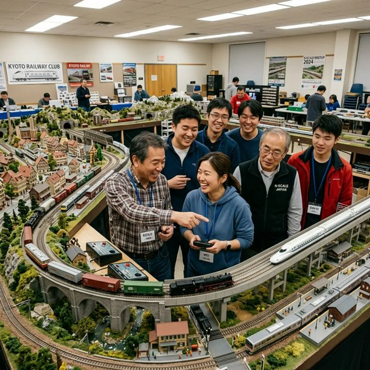 台灣鐵道模型運轉會同好聚會