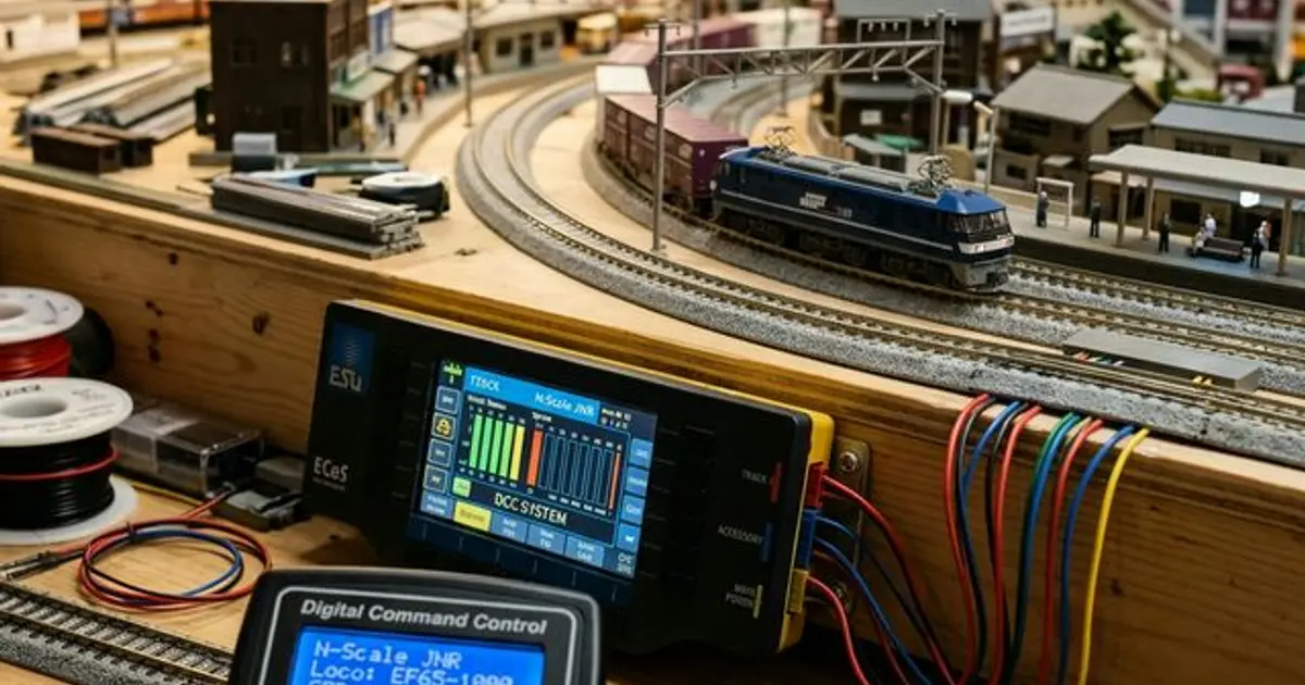 DCC 數位控制指揮站與解碼器