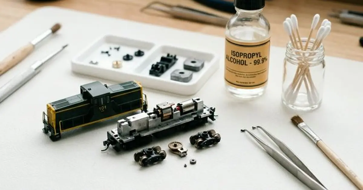 鐵道模型車輛清潔保養工具